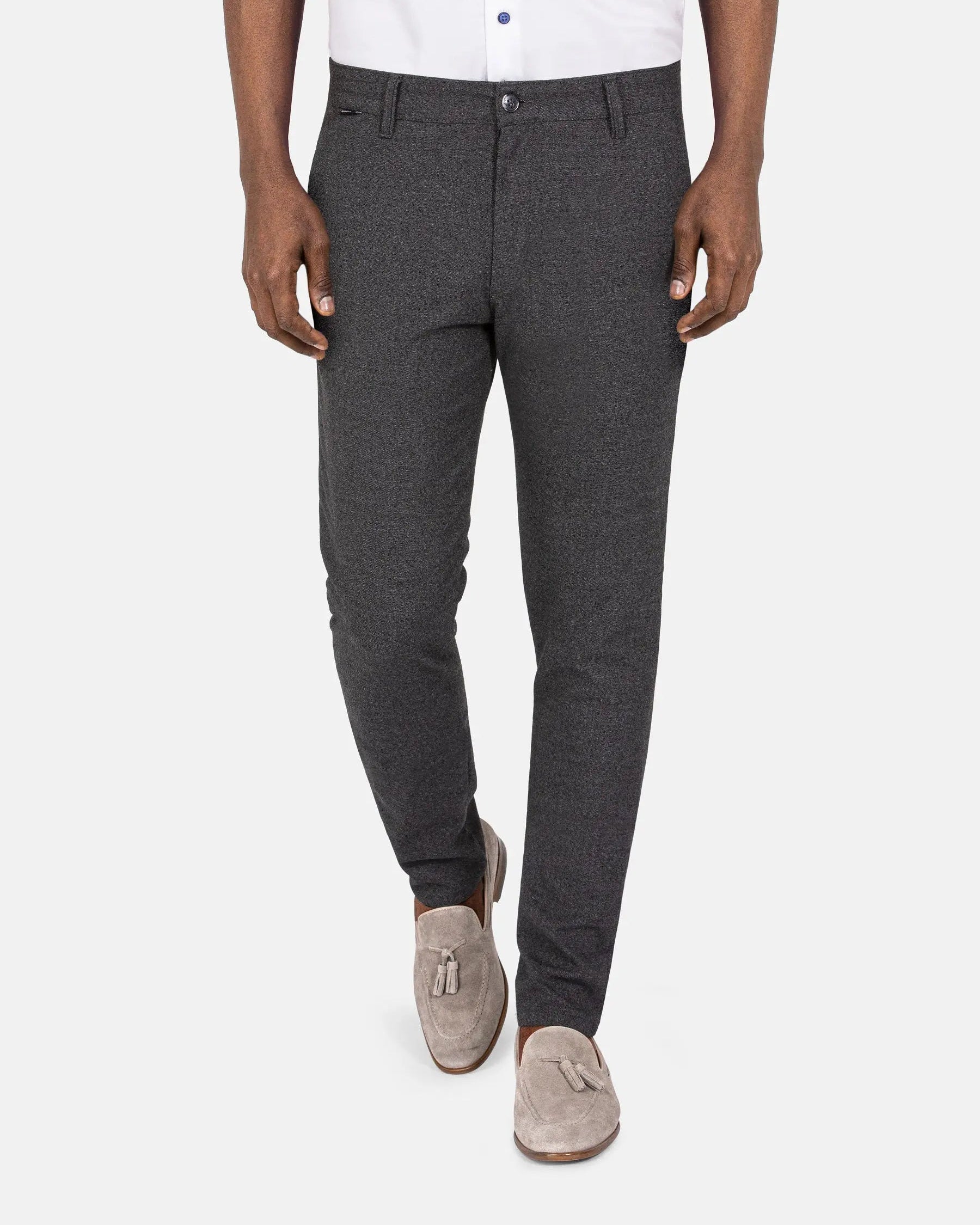 Kingston Slim Fit  Anthrite Chino 40-32