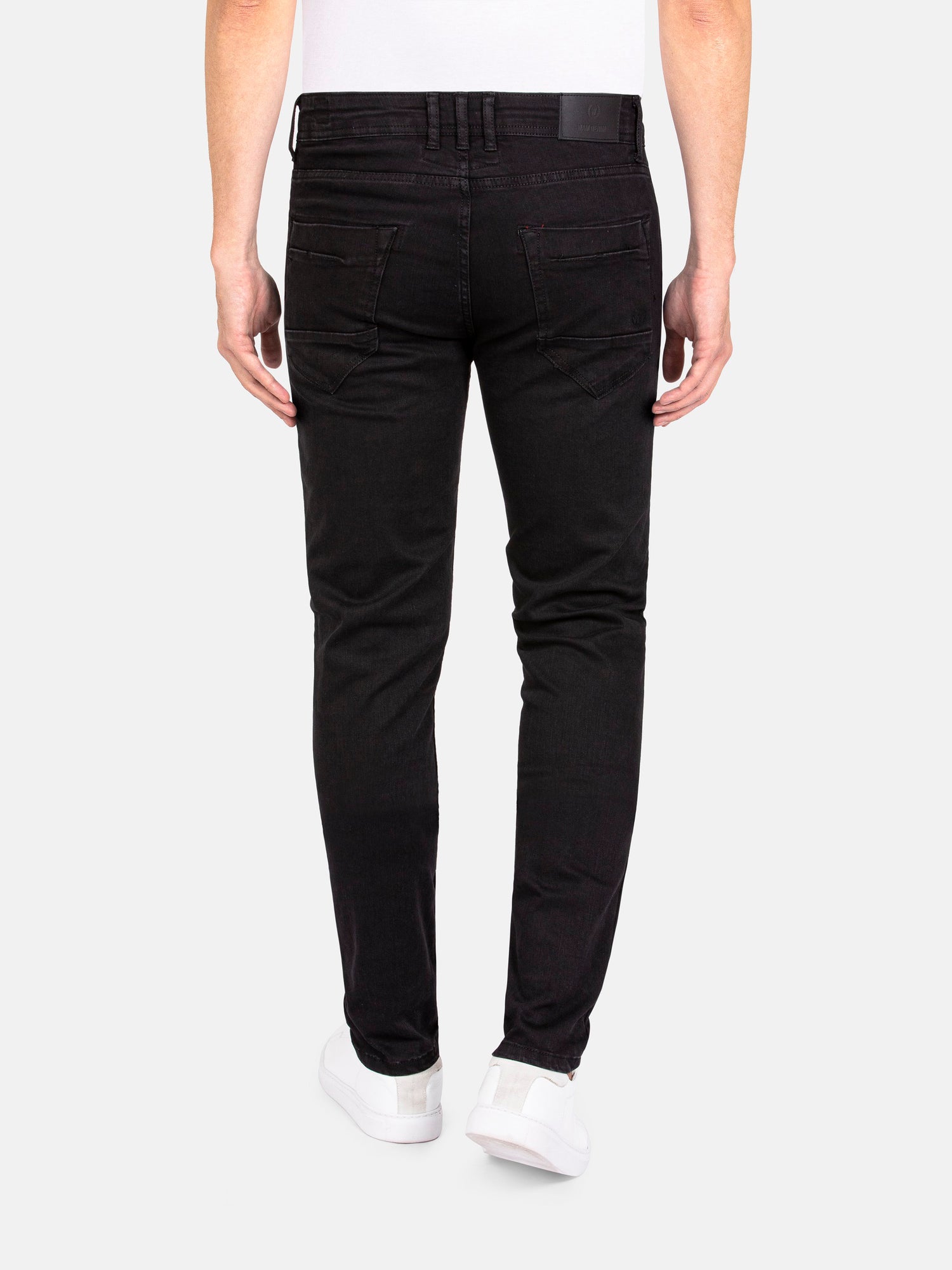 Spalding Relaxed Fit Blk Jeans 38-32