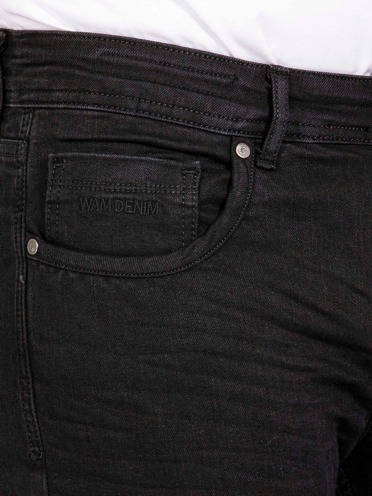 Spalding Relaxed Fit Blk Jeans 38-32