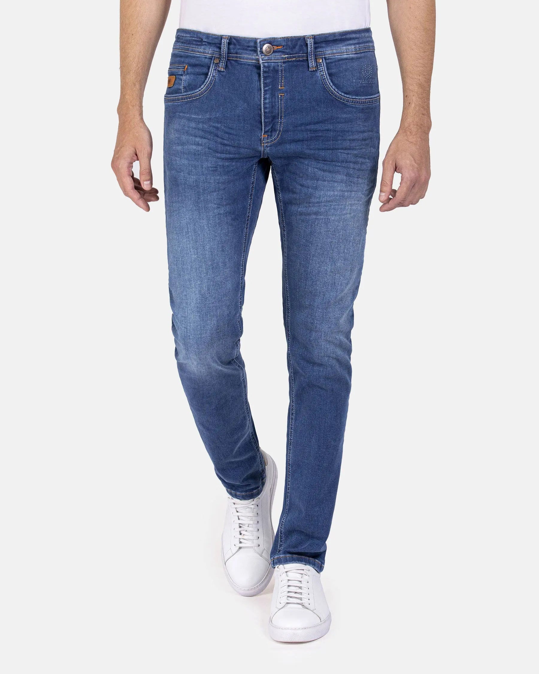 Roubiax Slim Fit Navy Jeans 40-32