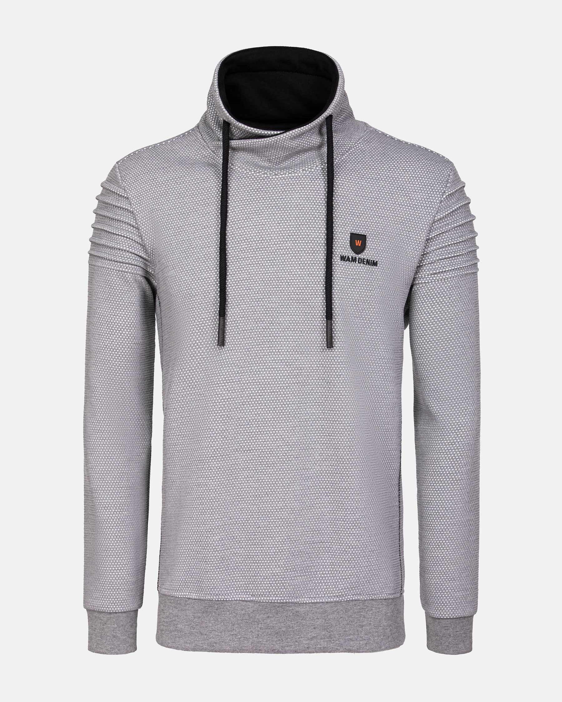 Casas High Neck Grey Sweater 6XL