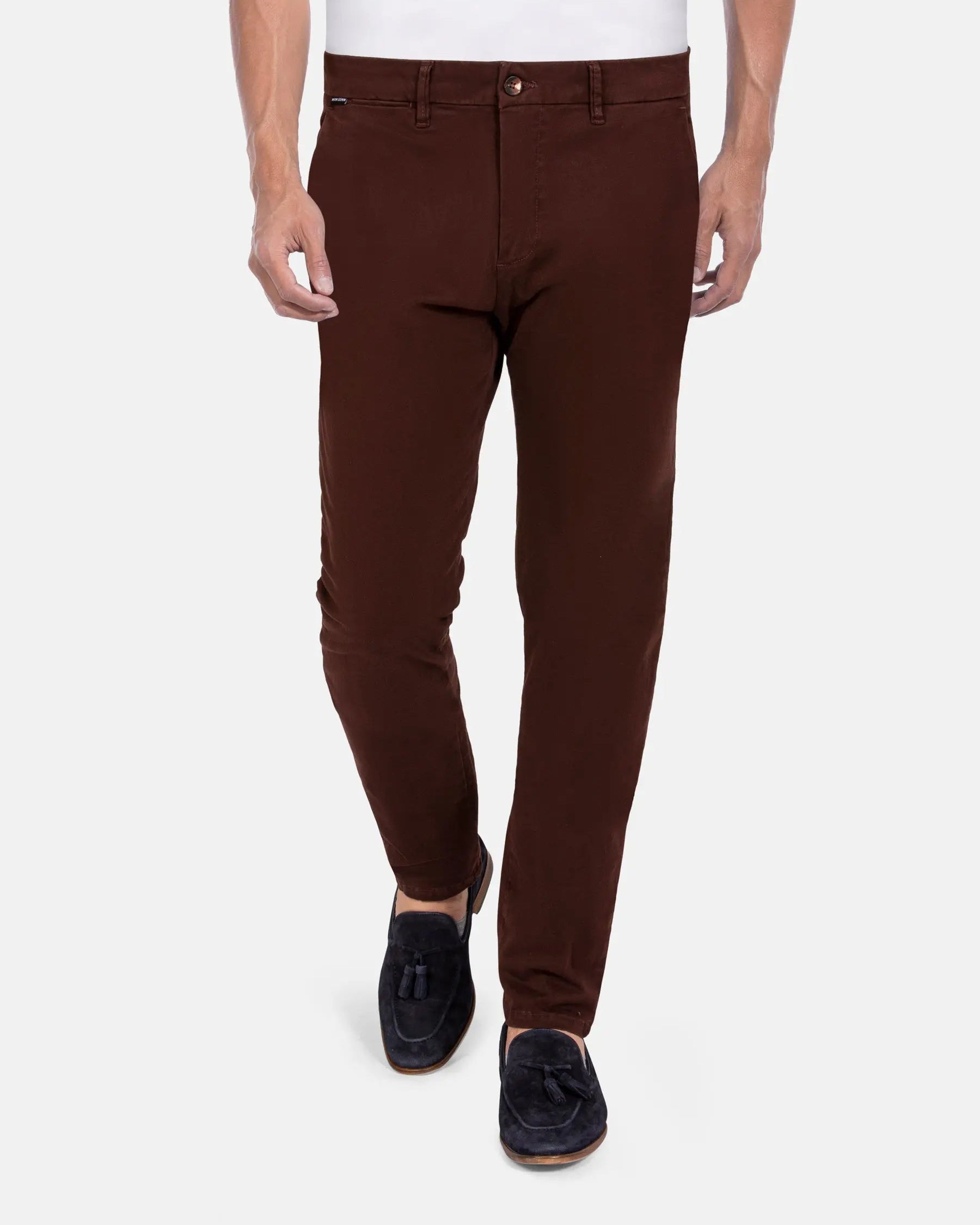 Laminia Slim Fit Brown Chino 40-32