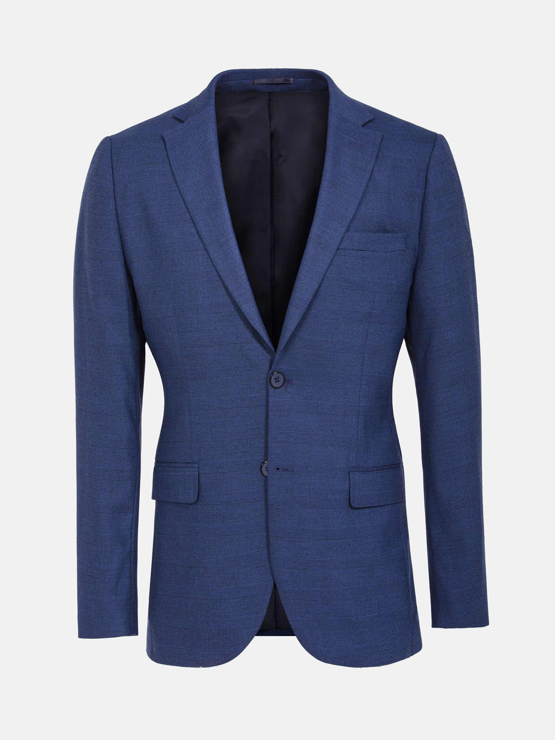 Gimont Single Breasted Navy Blazer 60