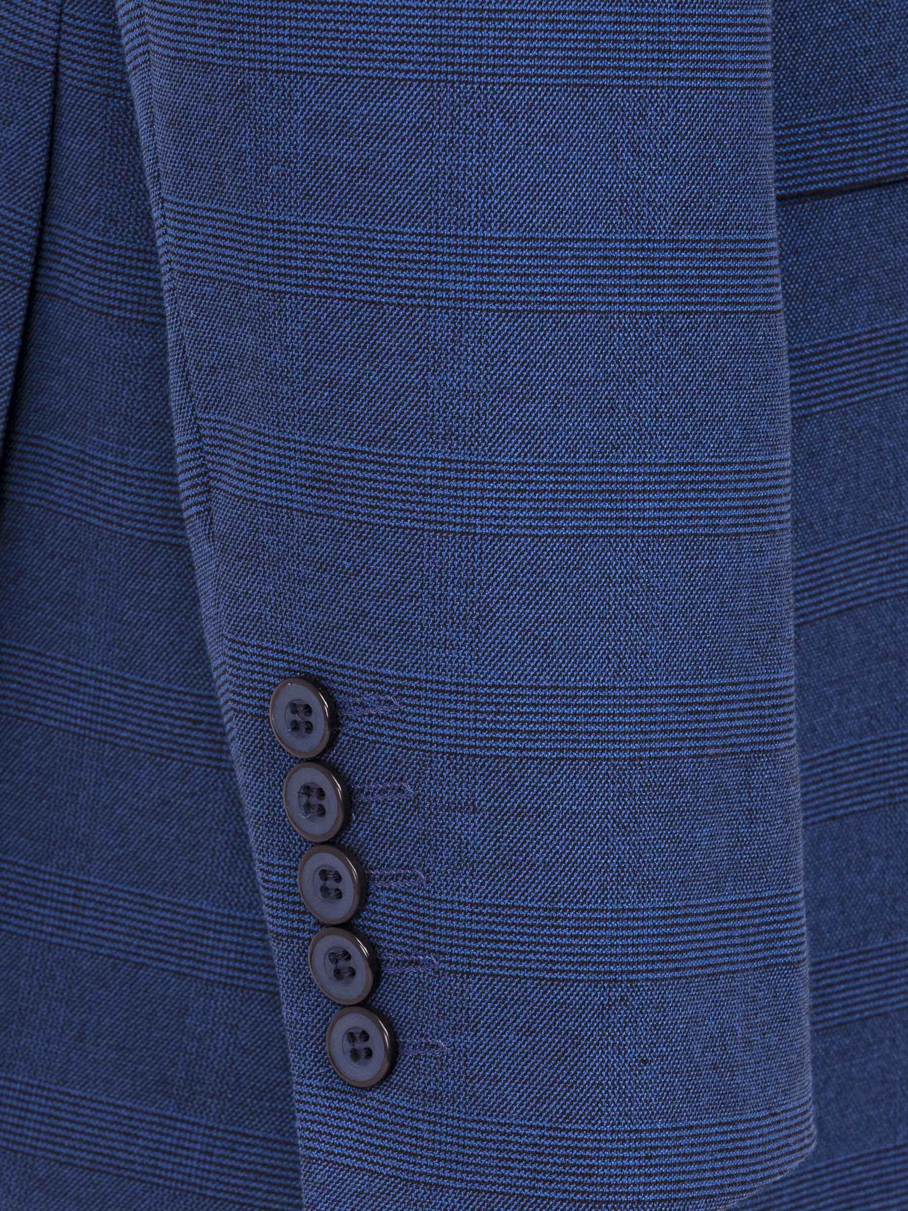 Gimont Single Breasted Navy Blazer 60