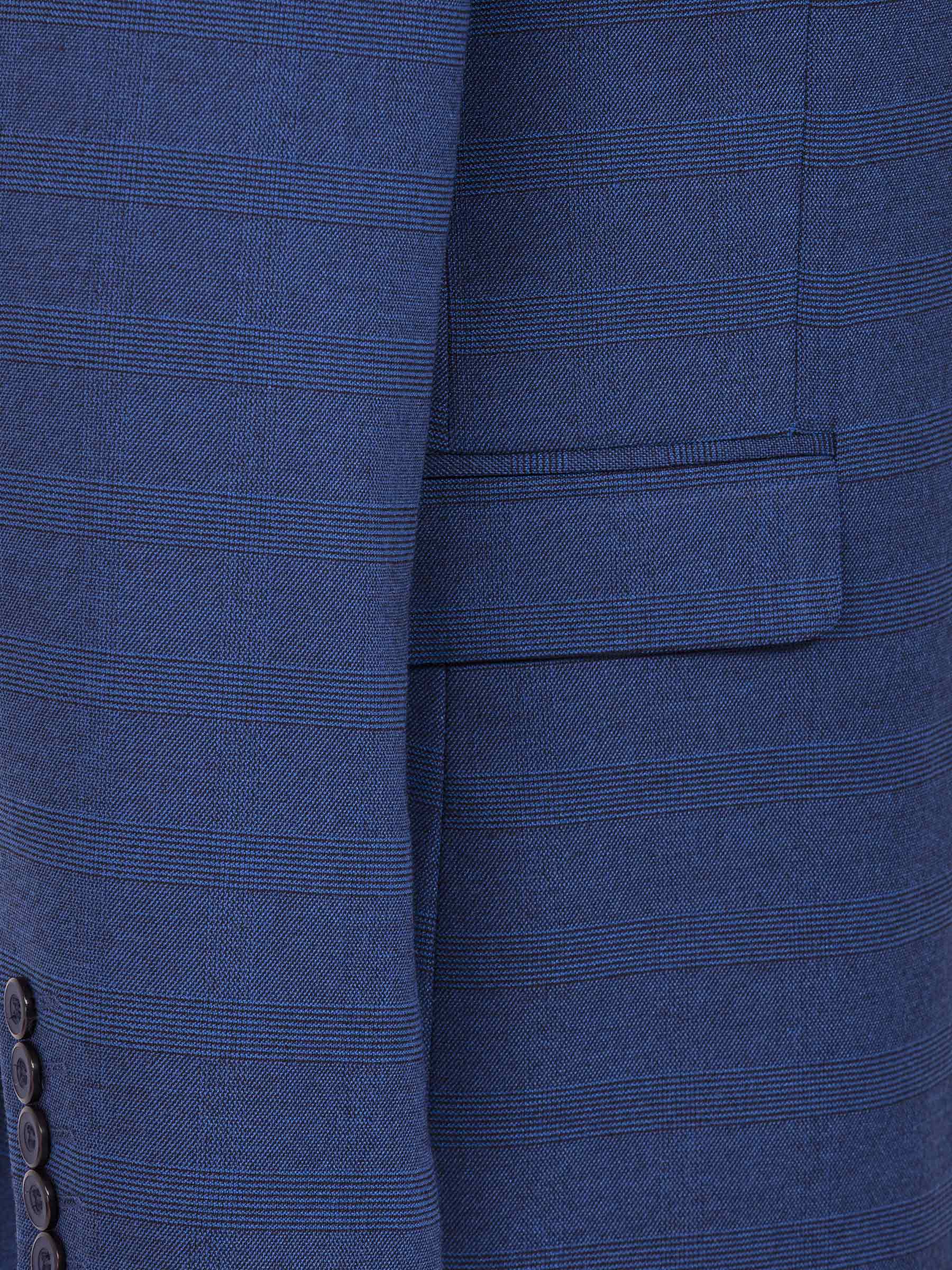 Gimont Single Breasted Navy Blazer 60