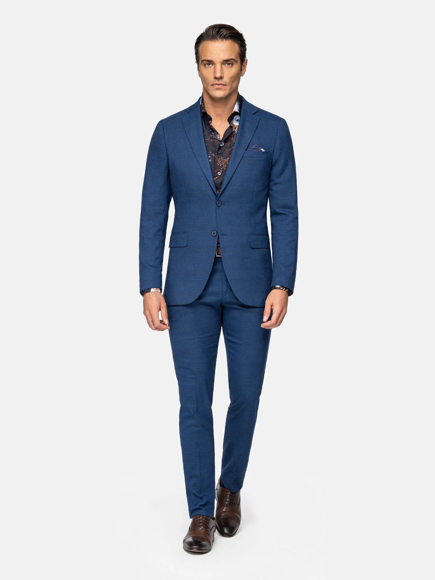 Gimont Slim Fit Navy Pants 60