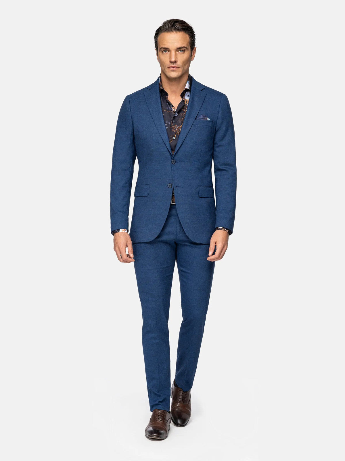 Gimont Slim Fit Navy Pants 60