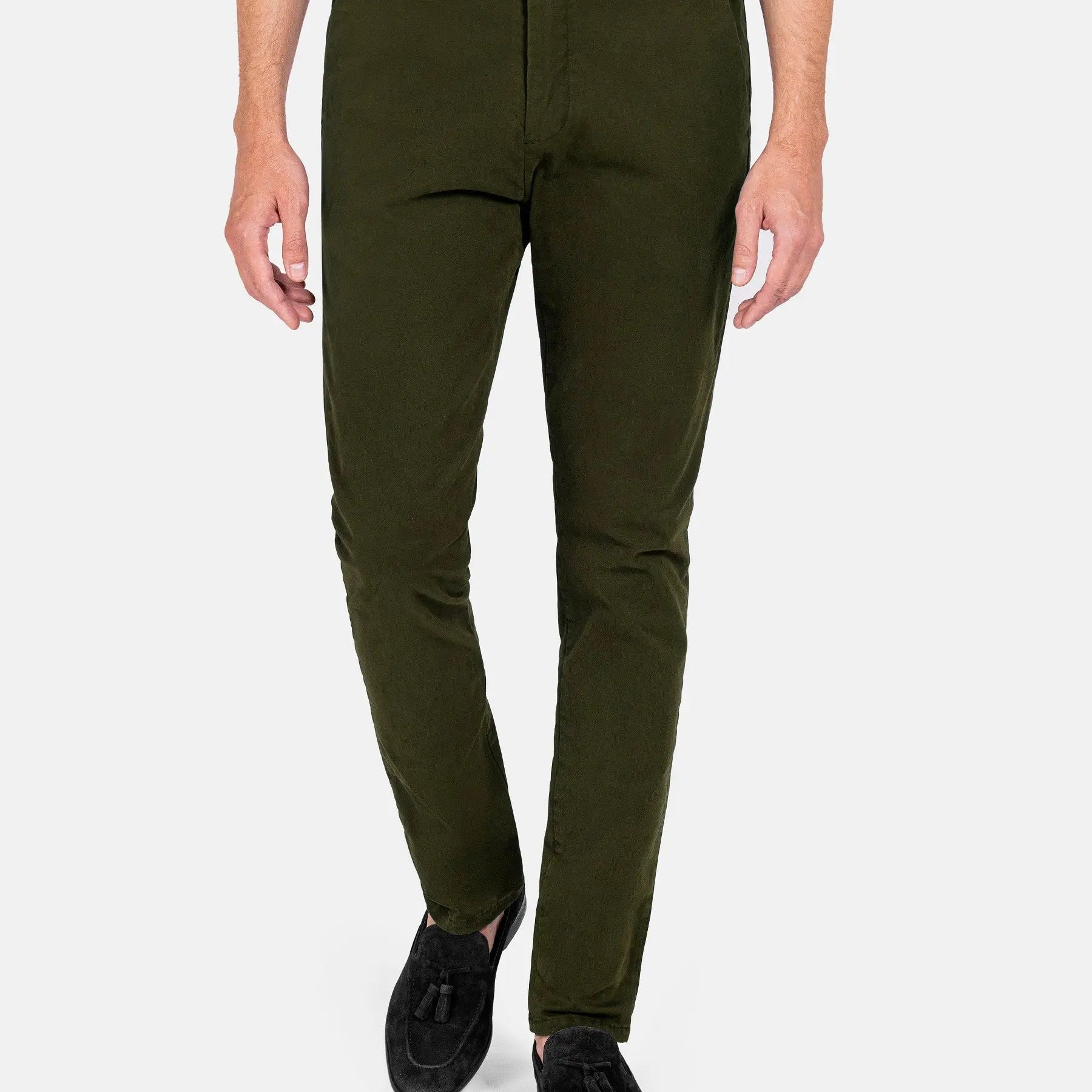 Laminia Slim Fit Khaki Chino 40-32
