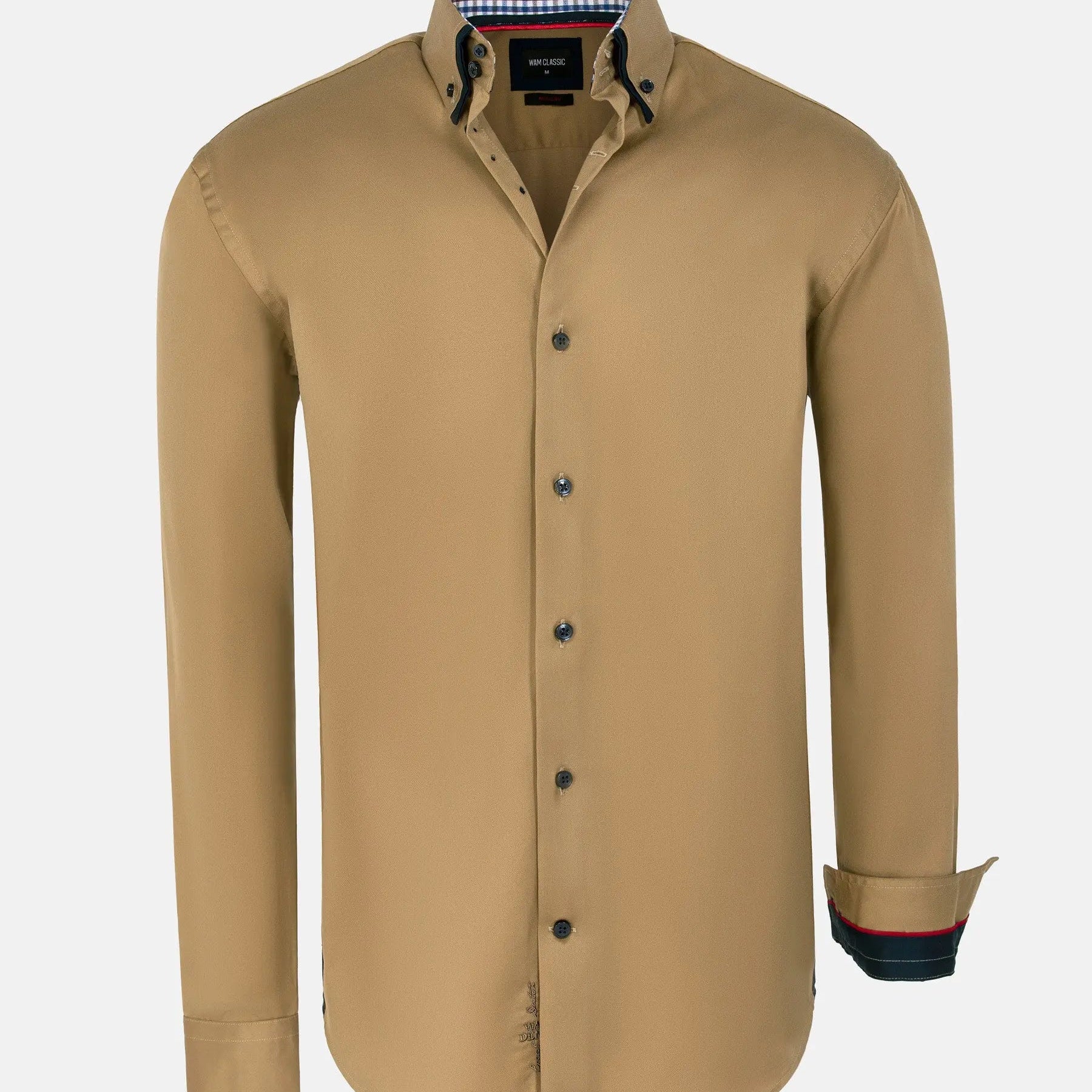 Michell Regular Fit Dark Beige Shirt 6XL