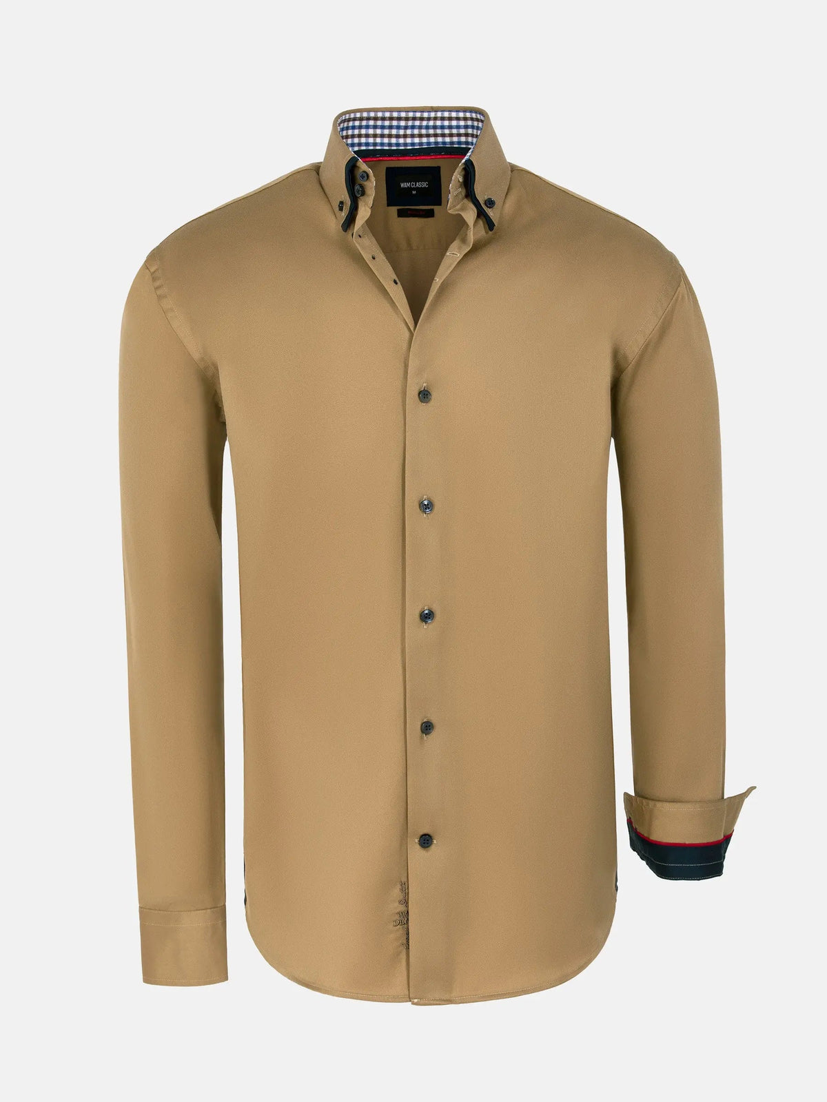 Michell Regular Fit Dark Beige Shirt 6XL