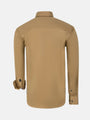 Michell Regular Fit Dark Beige Shirt 6XL