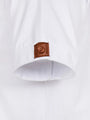 Korfual Casual V-neck button T-shirt White 6XL