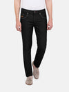 Swindon Stretch Slim Fit Blk Jeans 40-34