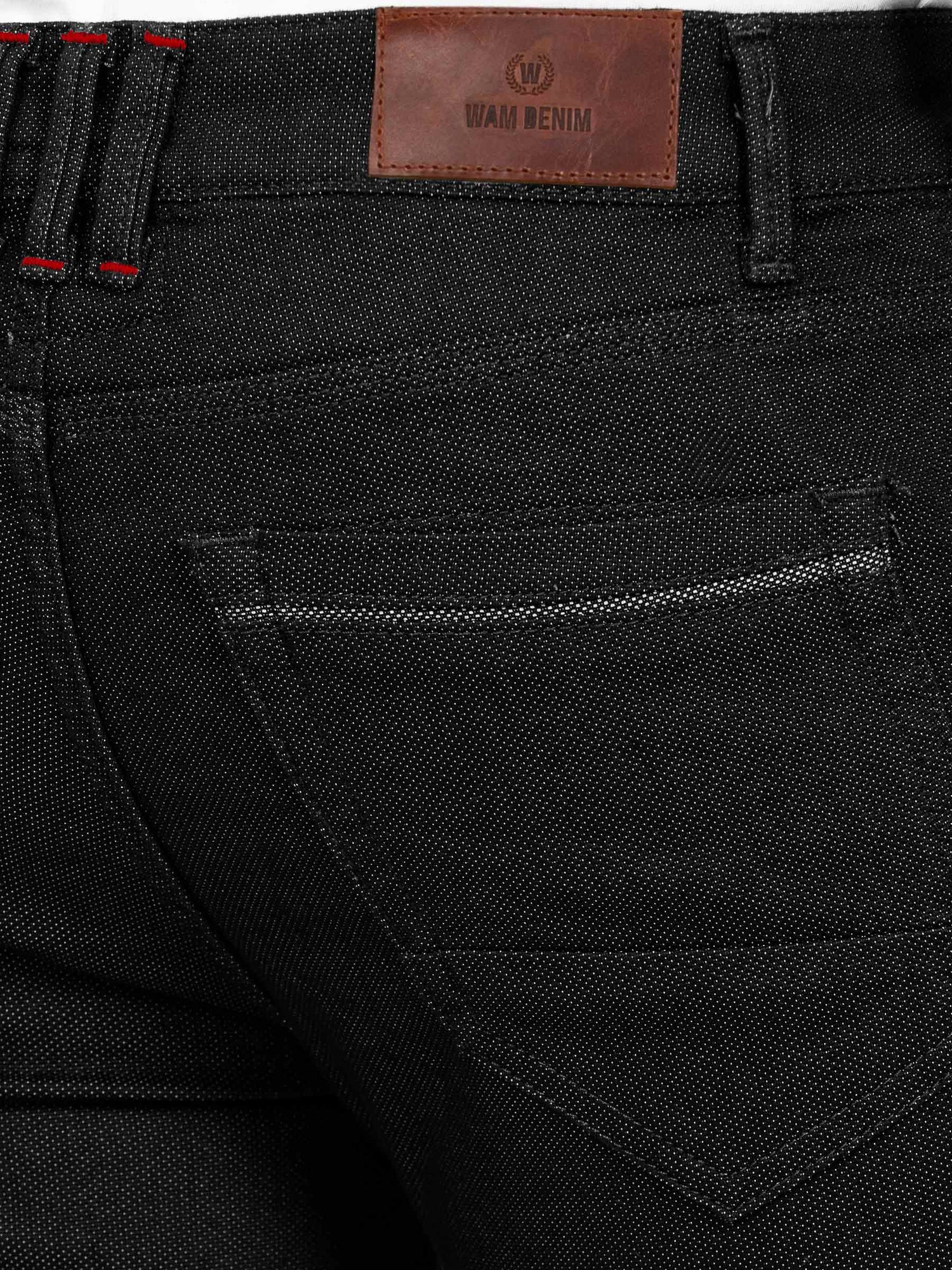 Swindon Stretch Slim Fit Blk Jeans 40-34