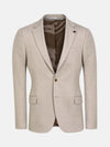 Mustaine Glen Plaid Pattern Beige Blazer 60