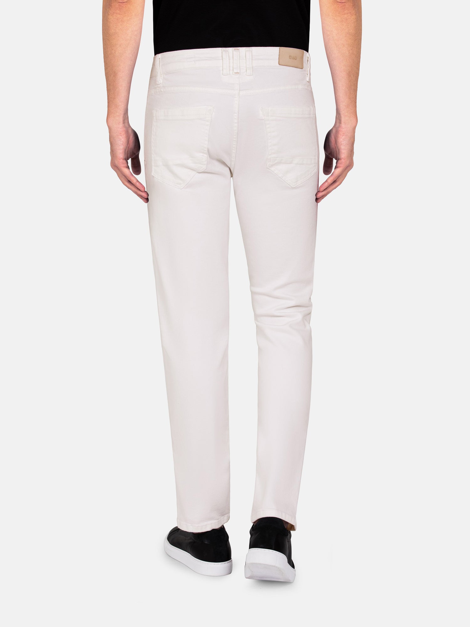 Digorgio Slim Fit Off White Jeans 38-32