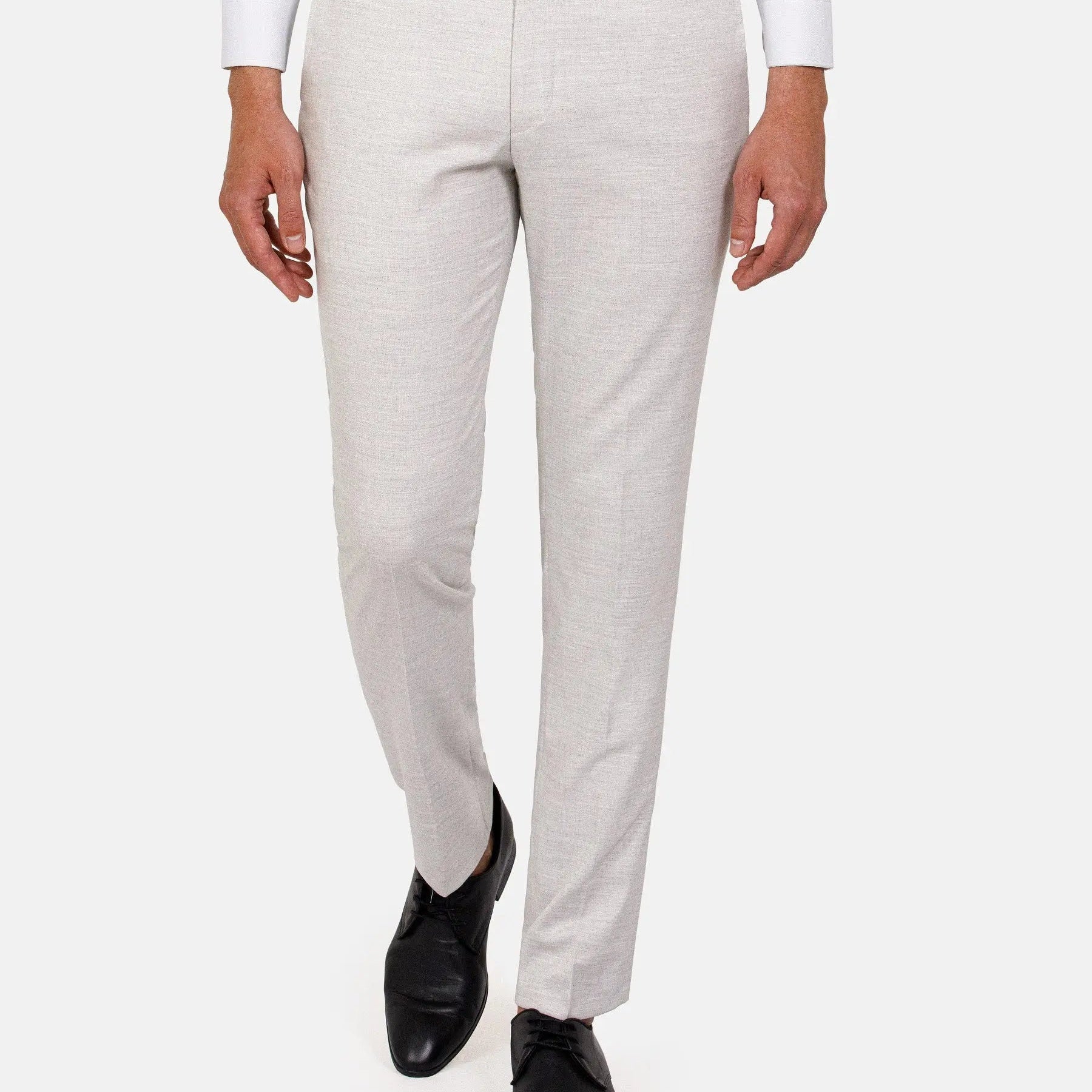 Newsted Comfort Slim Fit Light Grey Pants 60
