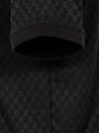 Gonzsles Black Zipper Polo 6XL