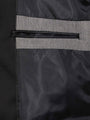 Slim Fit Double Breasted Grey Blazer 56