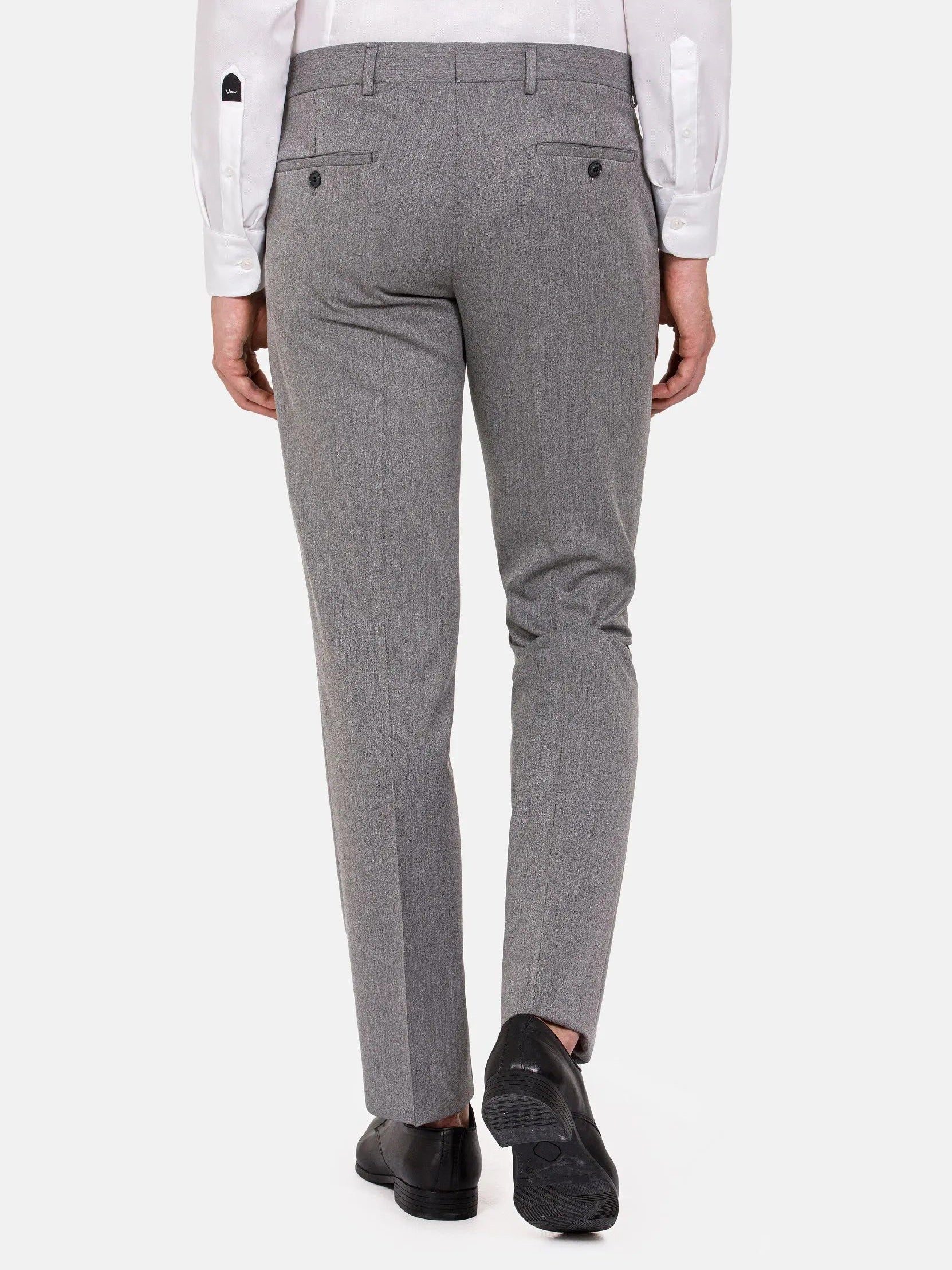 Comfort Slim Fit Grey Pants 56