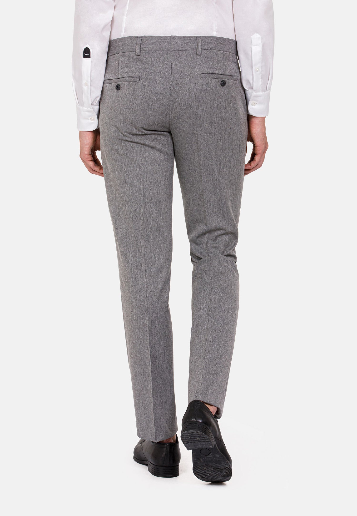 Comfort Slim Fit Grey Pants 56