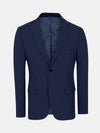 Slim Fit Navy Textured Blazer 60