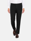 Slim Fit Textured Blk Pants 60