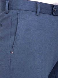 Archer Slim Fit Plain Indigo Navy Pants 60