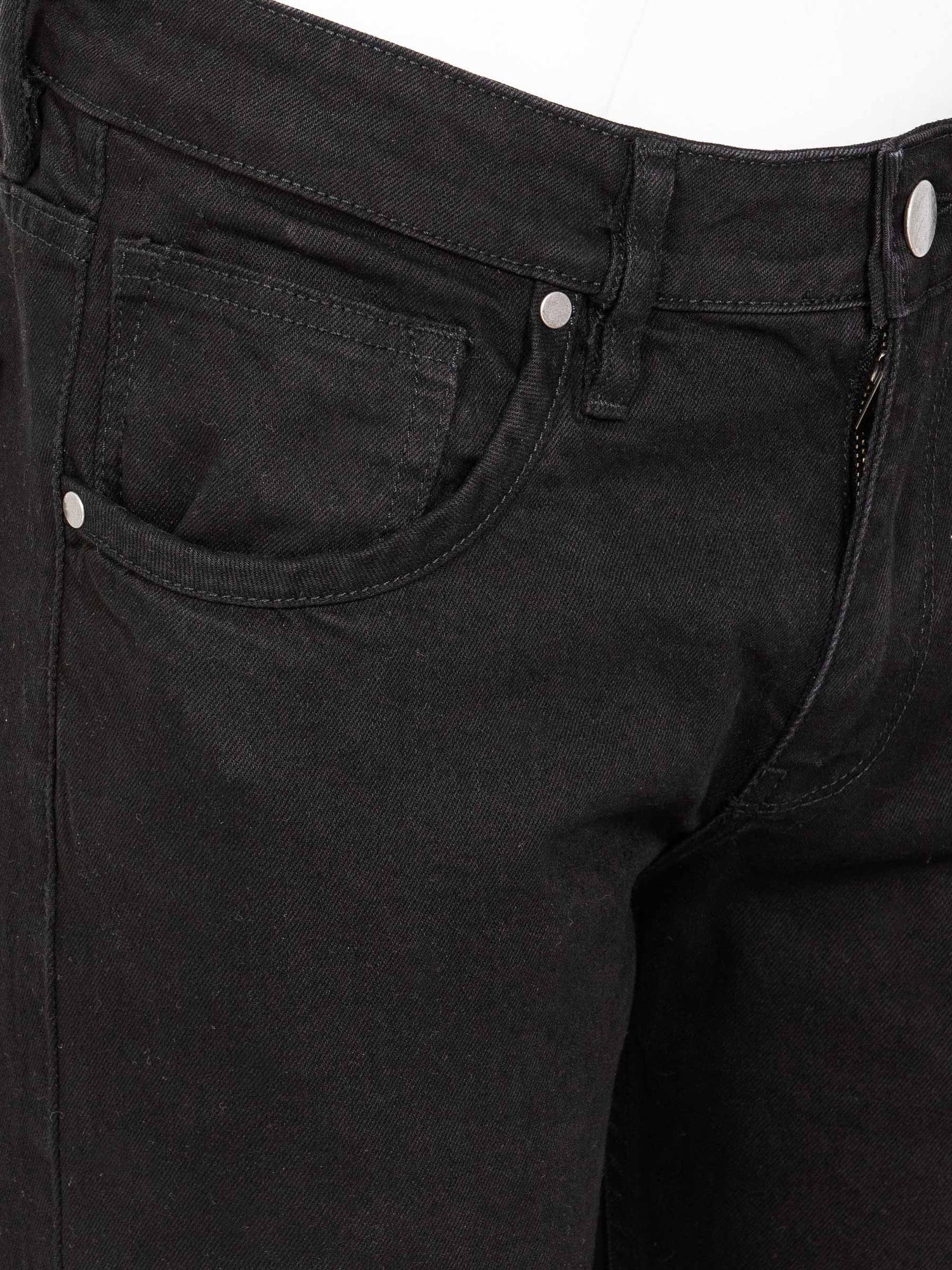 Advent Stretch Slim Fit Blk Jeans 40-32