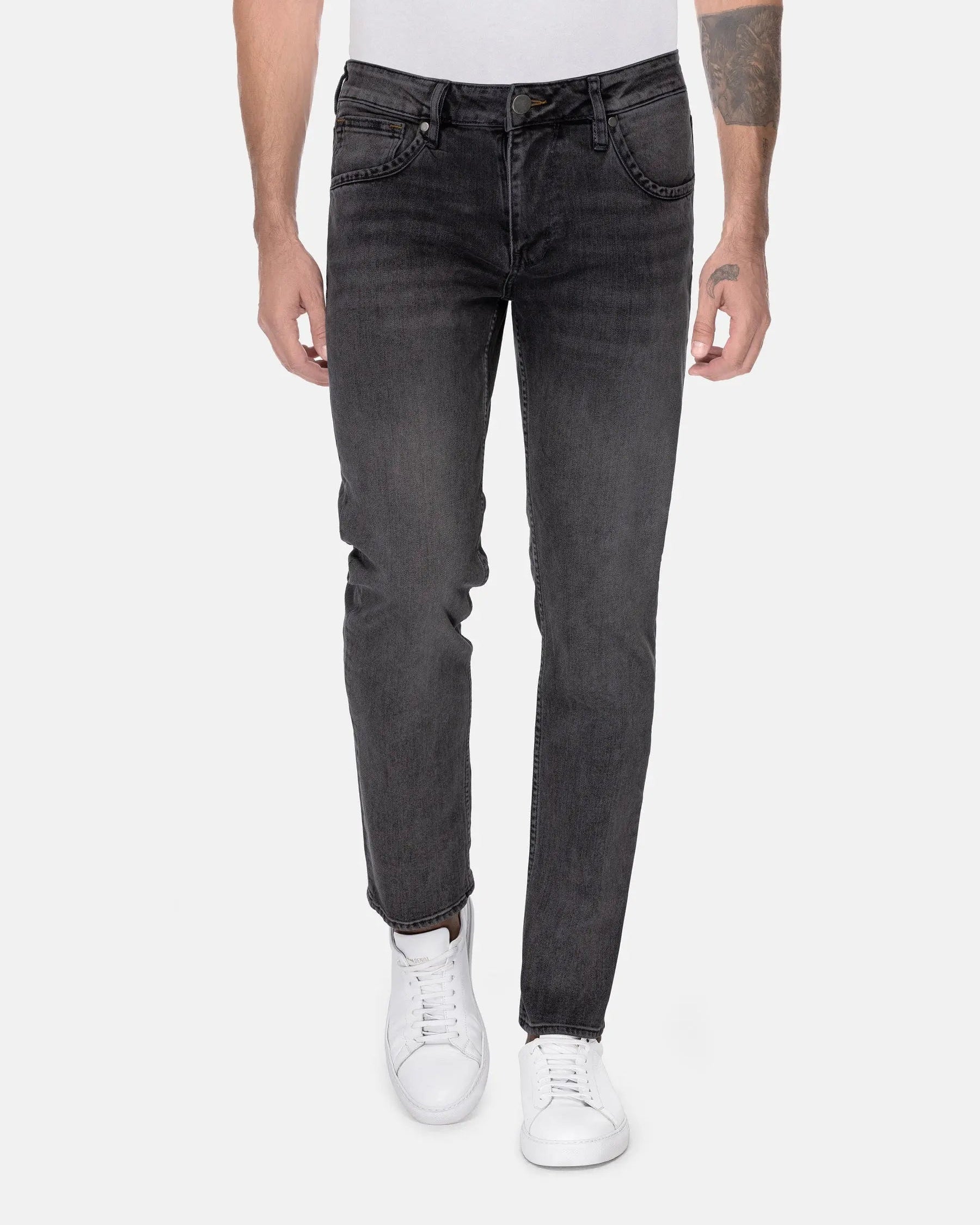 Amaud Slim Stretch Grey Jeans 40-32
