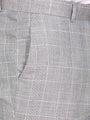 Ground Checkered Slim Fit Grey Pants 60