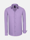 Leira Solid Lilac Long Sleeve Shirt 6XL