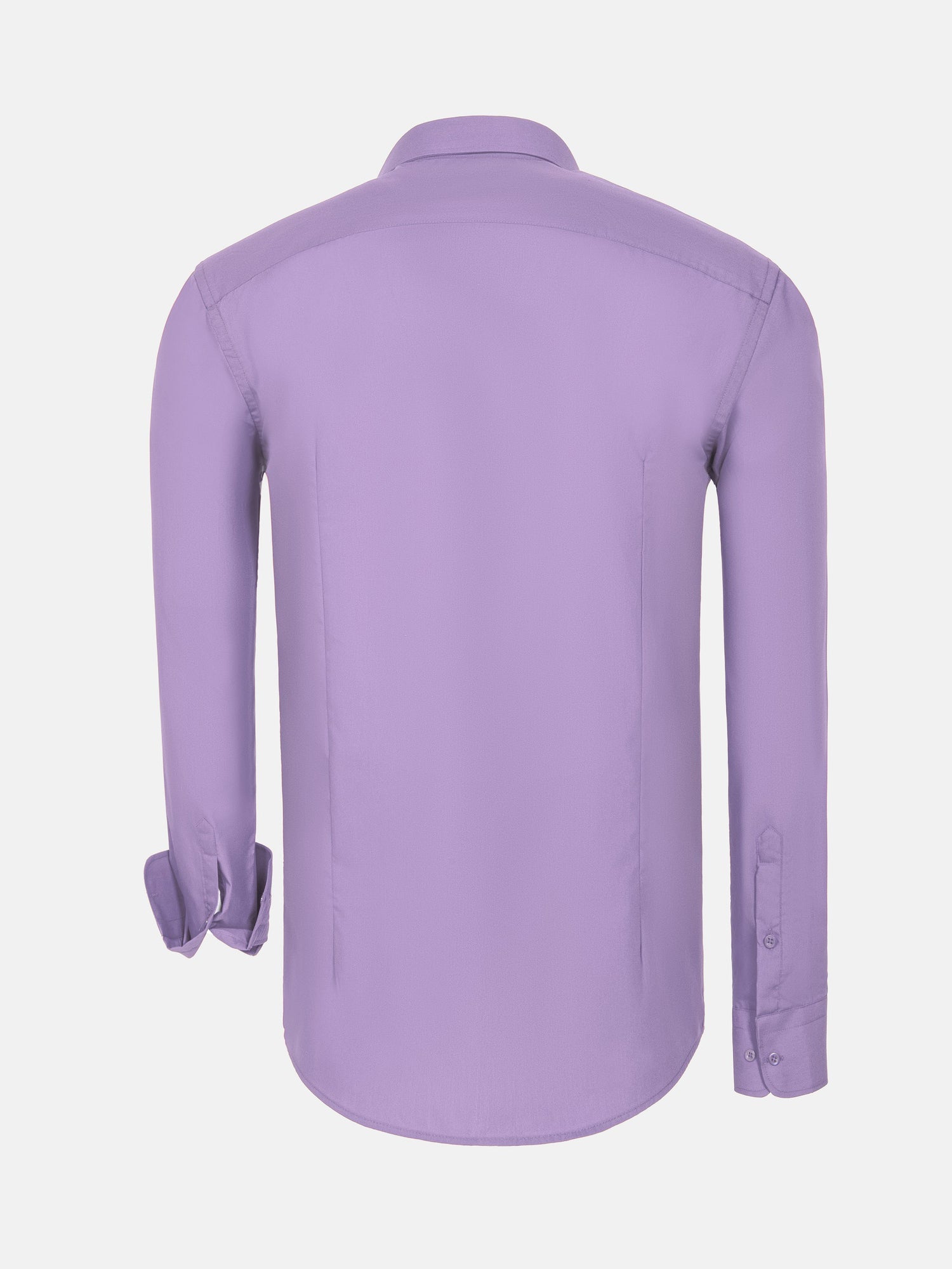 Leira Solid Lilac Long Sleeve Shirt 6XL