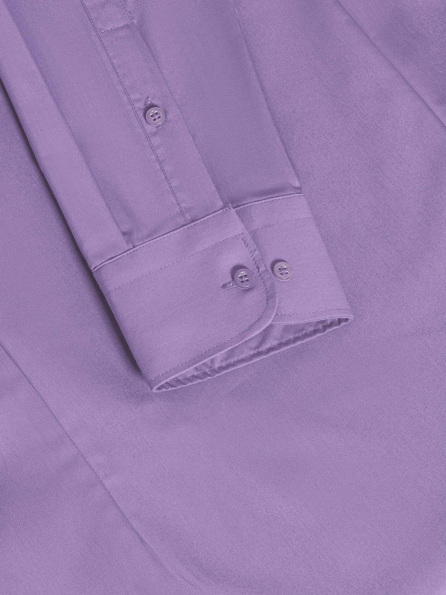 Leira Solid Lilac Long Sleeve Shirt 6XL