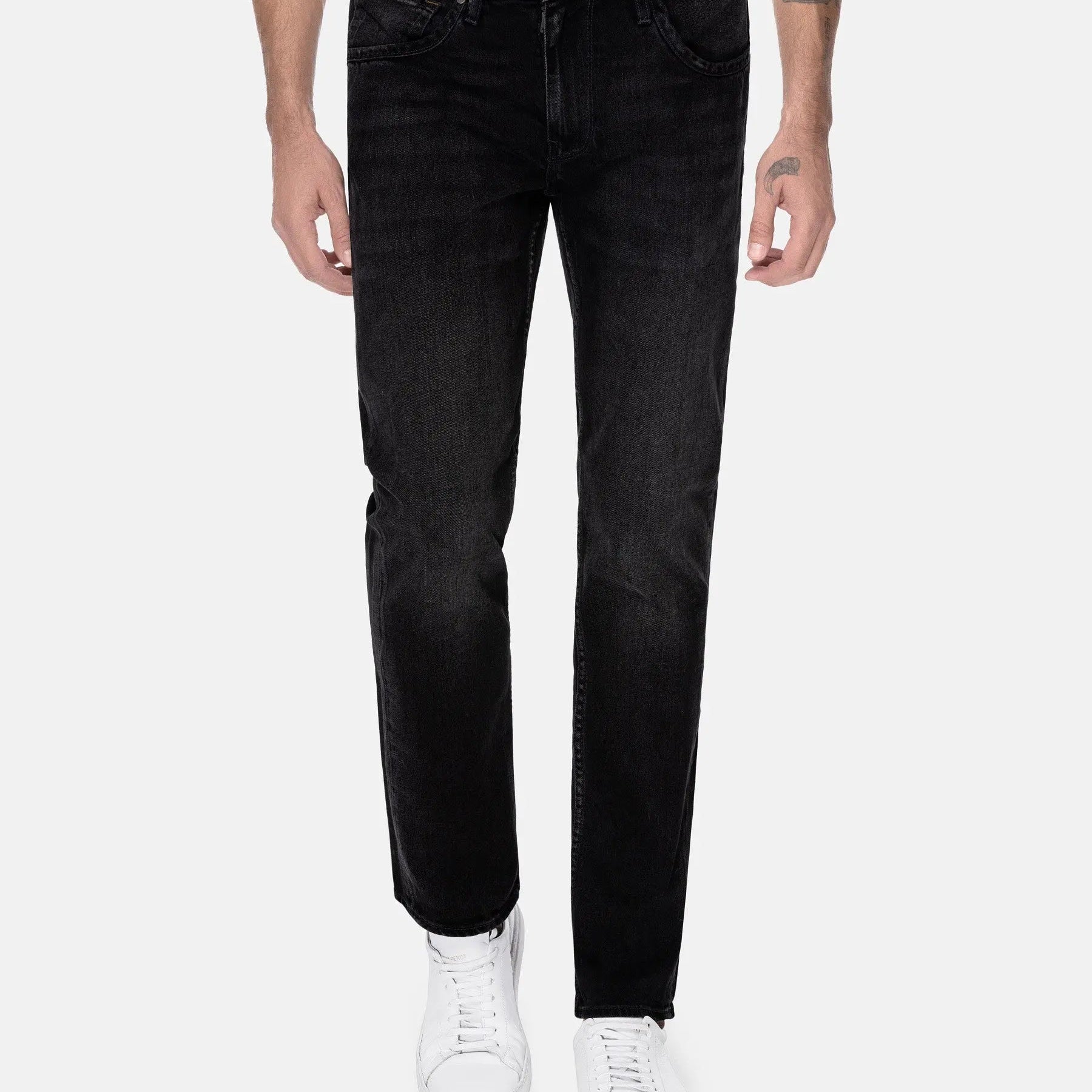 Amaud Slim Stretch Anthrite Jeans 40-32