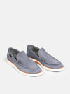 Suede Loafer Grey Shoes 45