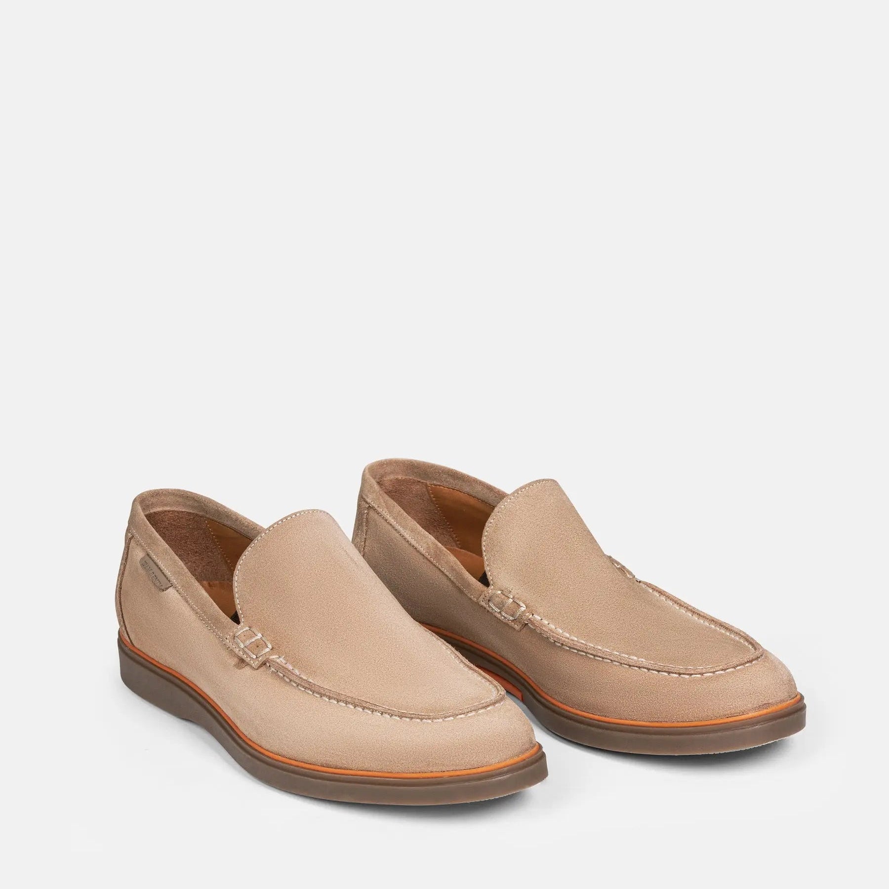 Suede Loafer Beige Shoes 45