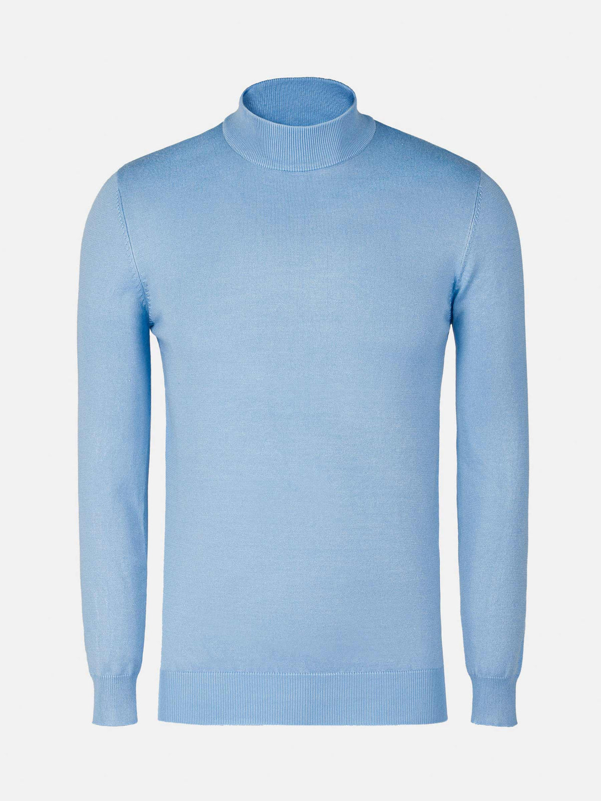 Siena Round-Necked Light Blue Pullover 6XL