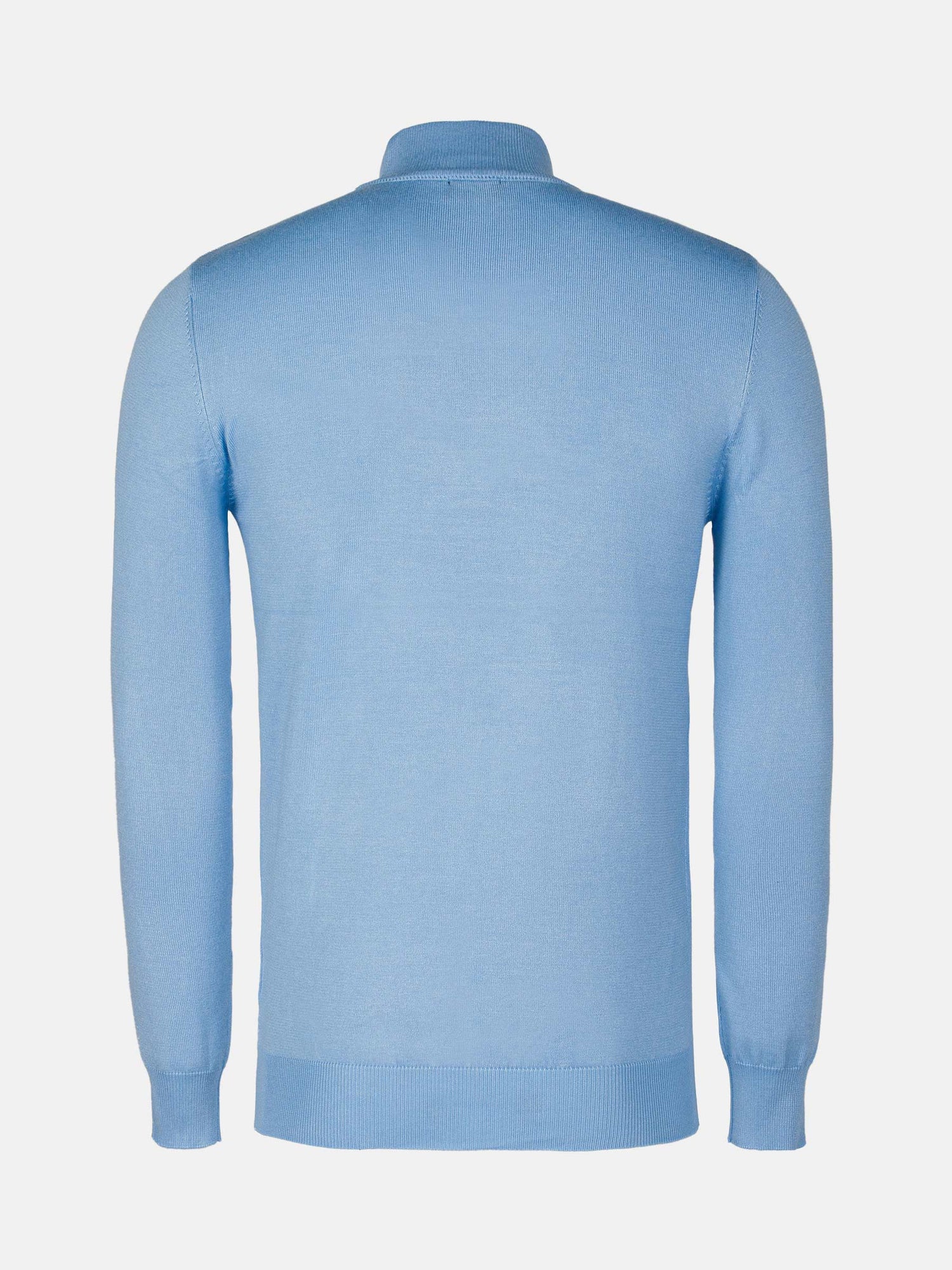 Siena Round-Necked Light Blue Pullover 6XL