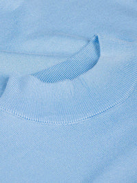 Siena Round-Necked Light Blue Pullover 6XL