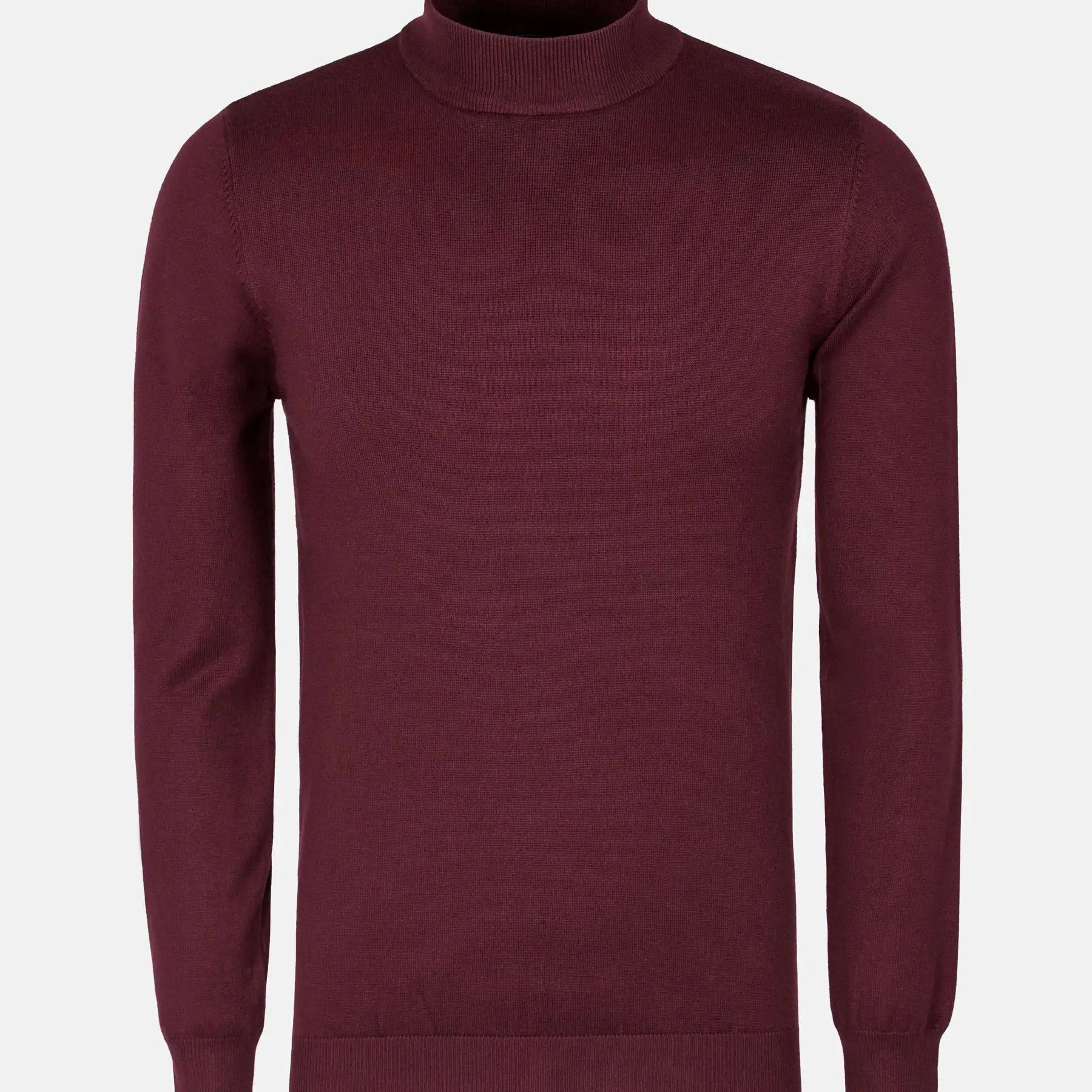 Siena Round-Necked Dark Red Pullover 6XL