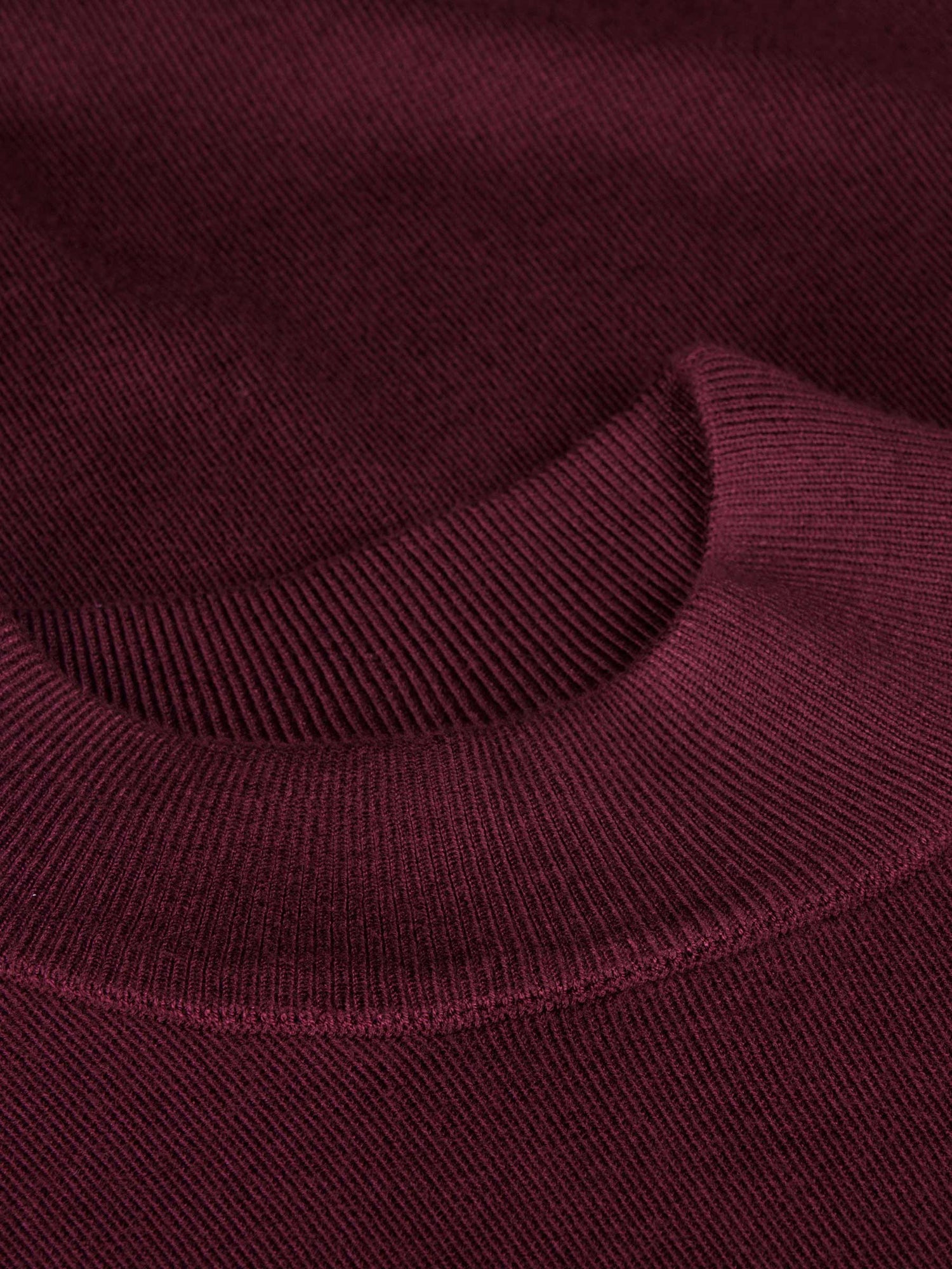 Siena Round-Necked Dark Red Pullover 6XL