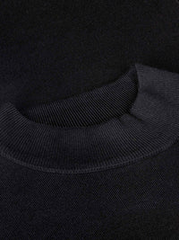 Siena Round-Necked Black Pullover 6XL