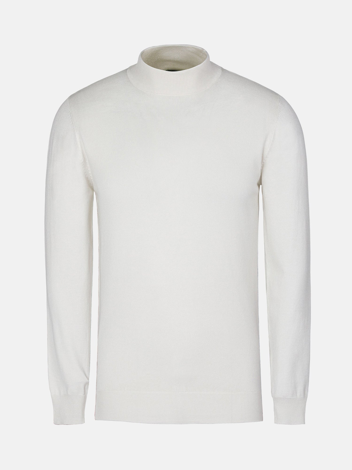 Siena Round-Necked White Pullover 6XL