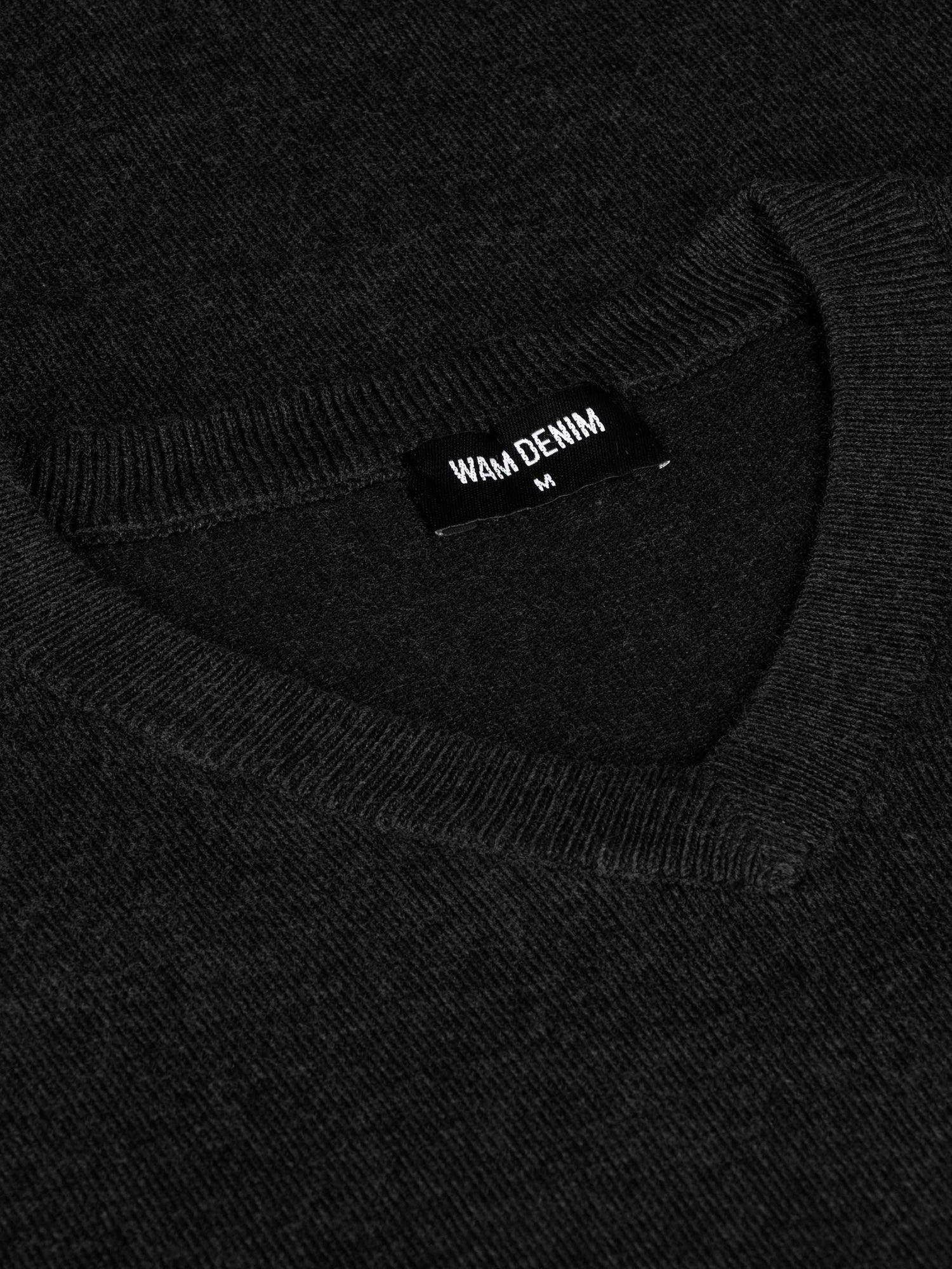 Athens V-Neck Black Pullover 6XL