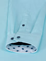 Mykonos Solid Light Turquoise Shirt Long Sleeve 6XL