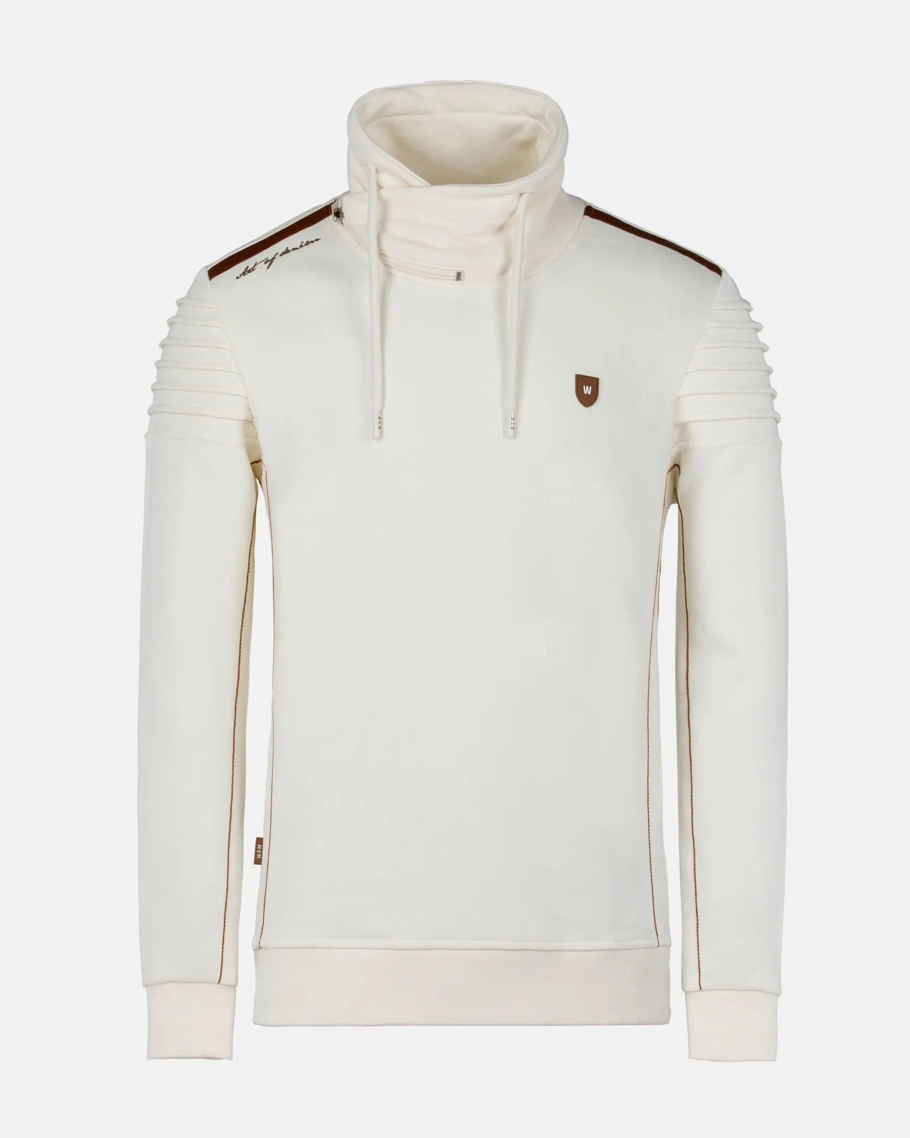 Jkson Turtlenecked Off-White Sweater 6XL