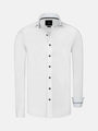 Celestial Tailored Fit White Long Sleeve Shirt 6XL