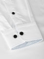 Celestial Tailored Fit White Long Sleeve Shirt 6XL