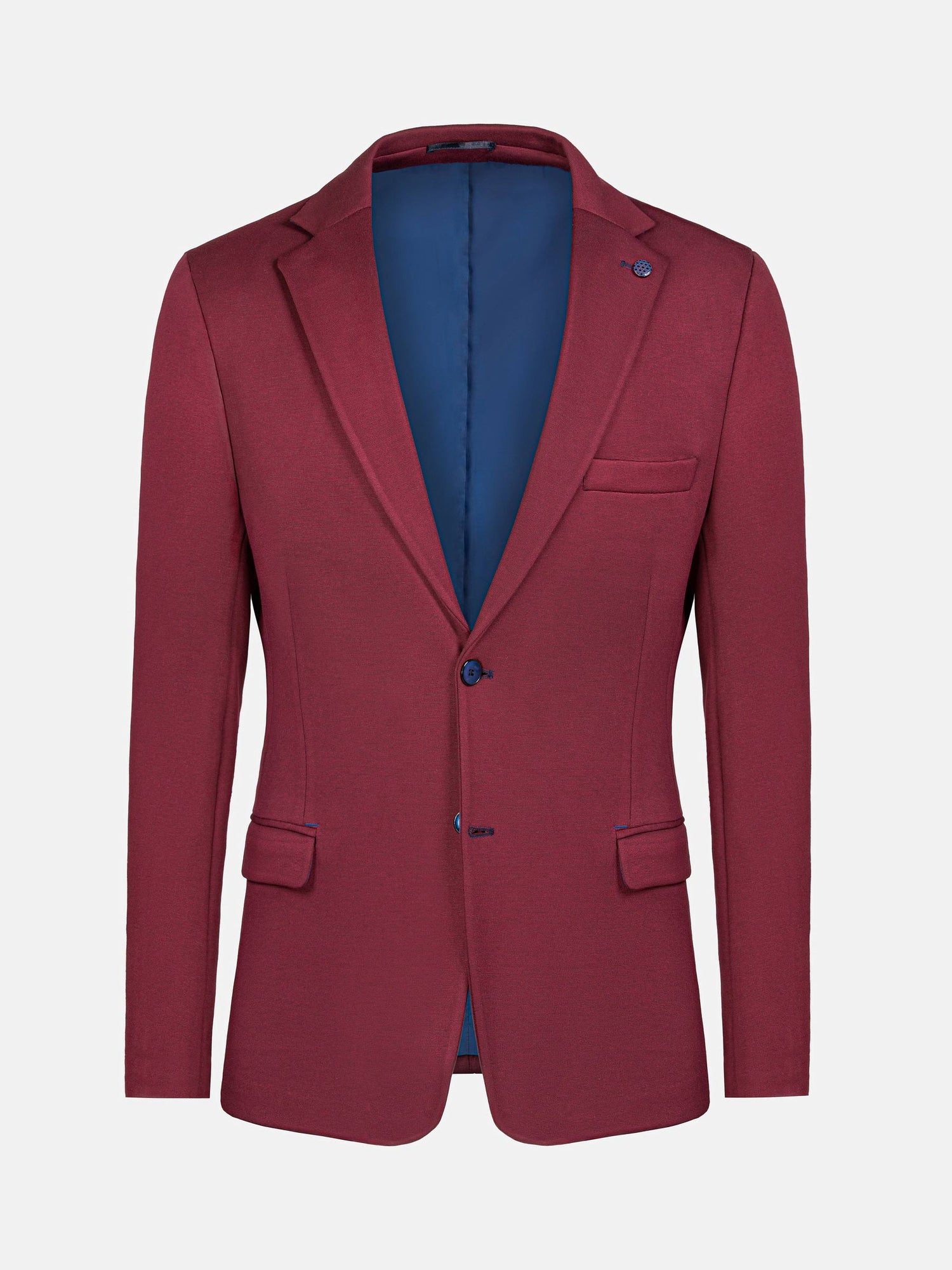 Relaxed Slim Fit Monarch Dark Red Blazer 62